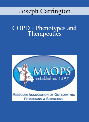 Joseph Carrington - COPD - Phenotypes and Therapeutics