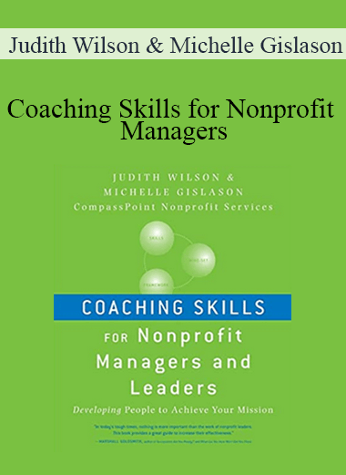 Judith Wilson & Michelle Gislason - Coaching Skills for Nonprofit Managers