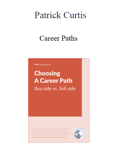 Patrick Curtis - Career Paths