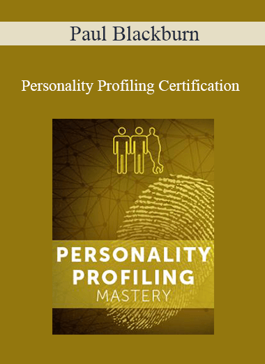 Paul Blackburn - Personality Profiling Certification