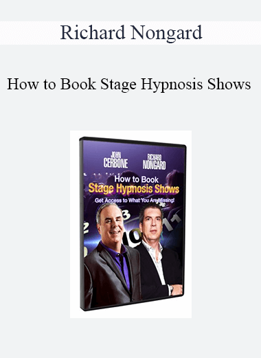 Richard Nongard - How to Book Stage Hypnosis Shows