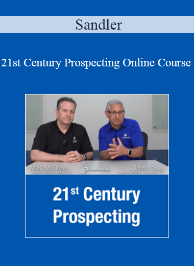 Sandler - 21st Century Prospecting Online Course