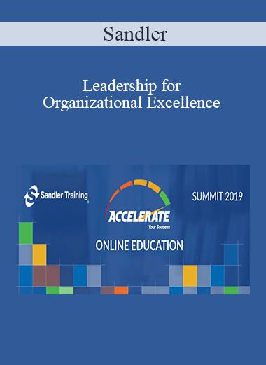 Sandler - Leadership for Organizational Excellence
