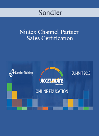Sandler - Nintex Channel Partner Sales Certification