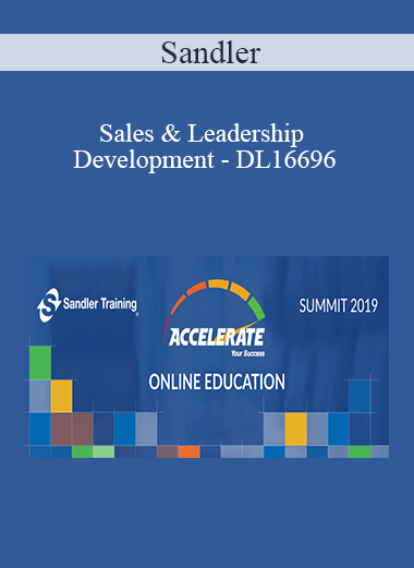 Sandler - Sales & Leadership Development - DL16696