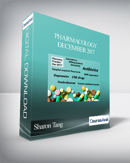 Sharon Tang - Pharmacology December 2017