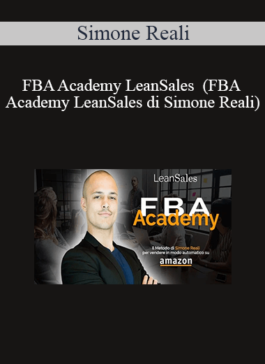 Simone Reali - FBA Academy LeanSales