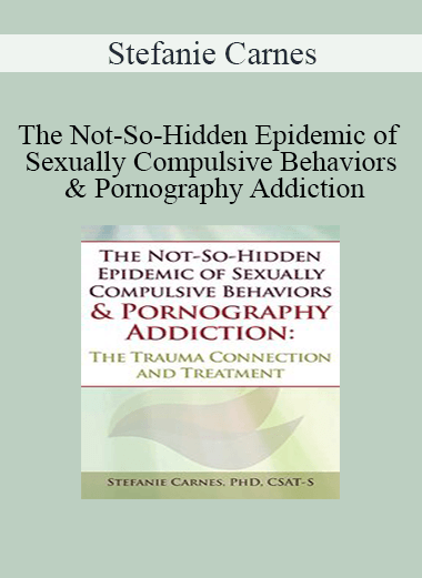 Stefanie Carnes - The Not-So-Hidden Epidemic of Sexually Compulsive Behaviors & Pornography Addiction: The Trauma Connection and Treatment