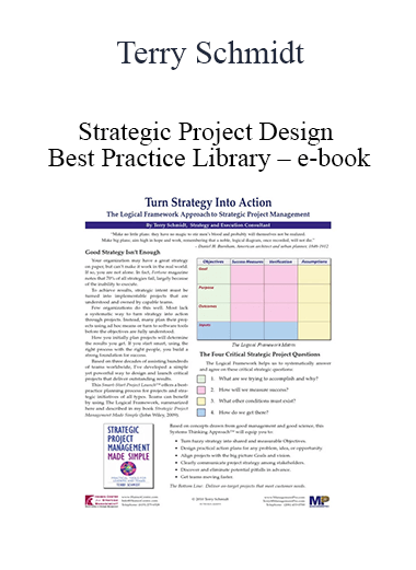 Terry Schmidt - Strategic Project Design Best Practice Library – e-book
