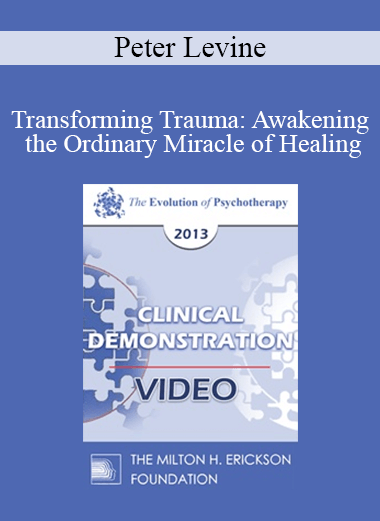 EP13 Clinical Demonstration 08 - Transforming Trauma: Awakening the Ordinary Miracle of Healing (Live) - Peter Levine