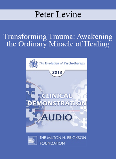 [Audio] EP13 Clinical Demonstration 08 - Transforming Trauma: Awakening the Ordinary Miracle of Healing (Live) - Peter Levine