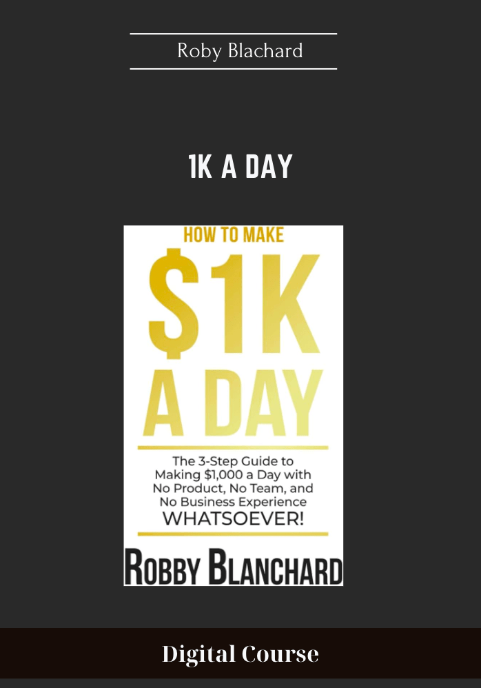 1K a Day - Roby Blachard