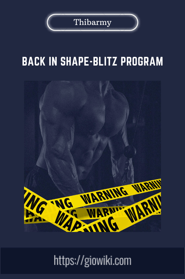 Back In Shape - Blitz Program  -  Thibarmy