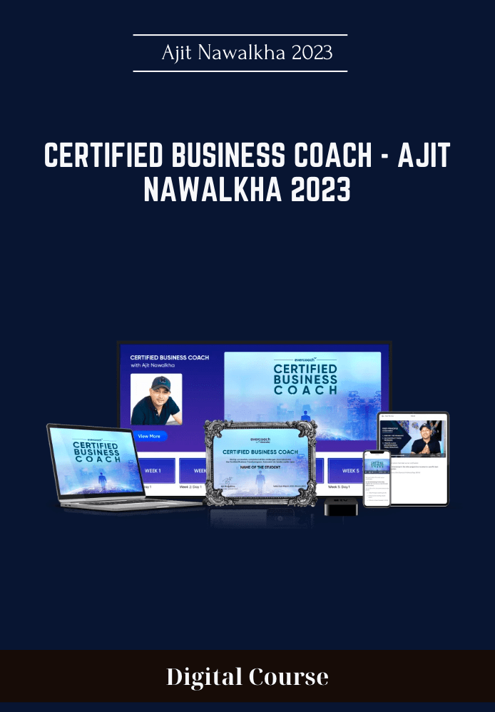 Certified Business Coach - Ajit Nawalkha 2023