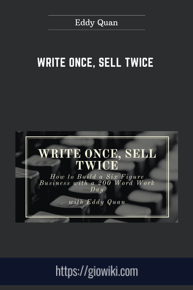 Write Once