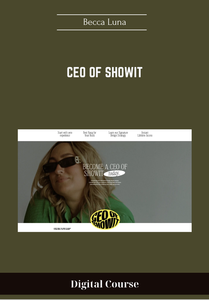 79 - CEO of Showit - Becca Luna Available
