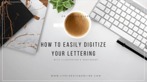 Veronica Zubek - Digitize your lettering with Illustrator