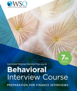 Wall Street Oasis - Behavioral Interview Course