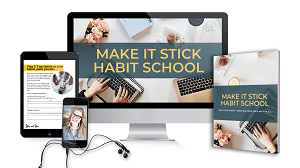 Sarah Von Bargen - Make It Stick Habit School DIY