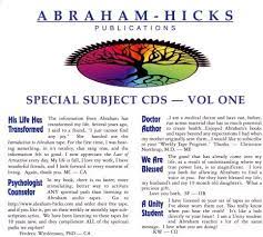 Abraham-Hicks - Special Subjects Series Vol. 1
