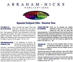 Abraham-Hicks - Special Subjects Series Vol. 2