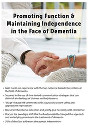 Jane Yakel - Promoting Function & Maintaining Independence in the Face of Dementia