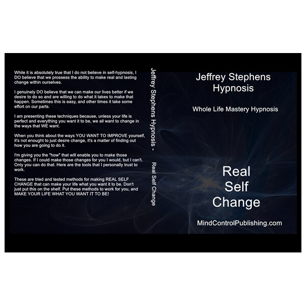 Jeffrey Stephens - REAL SELF CHANGE DVD