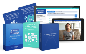 Julia McCoy - All-Access: The Content Strategy & Marketing Certification Course with Bonuses
