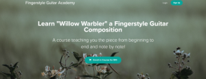 Mattias Krantz - Learn "Willow Warbler" a Fingerstyle Guitar Composition