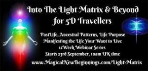 Sharon King - Into the Light Matrix and Beyond for 5D Travellers (September 2021)