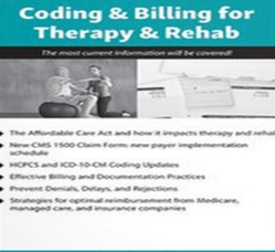 Sherry Marchand, CPMA - Coding and Billing for Therapy and Rehab 2018