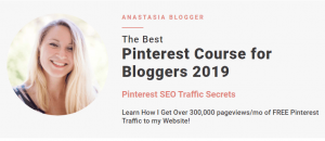 Anastasia Blogger - Pinterest SEO Traffic Secrets 2019