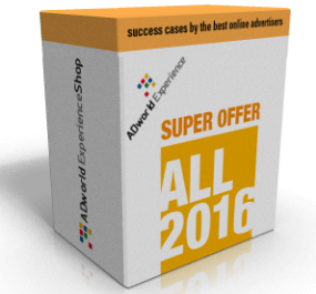 ADworld Experience 2016 – 20 AdWords Optimization Real Case Stories - ADworld Experience