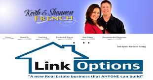 Link Options Online Real Estate Training - Keith & Shannon French