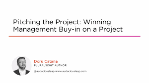 Doru Catana - Pitching the Project: Winning Management Buy-in on a Project