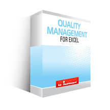 Mr. Dashboard - Quality Management Software for Microsoft Excel